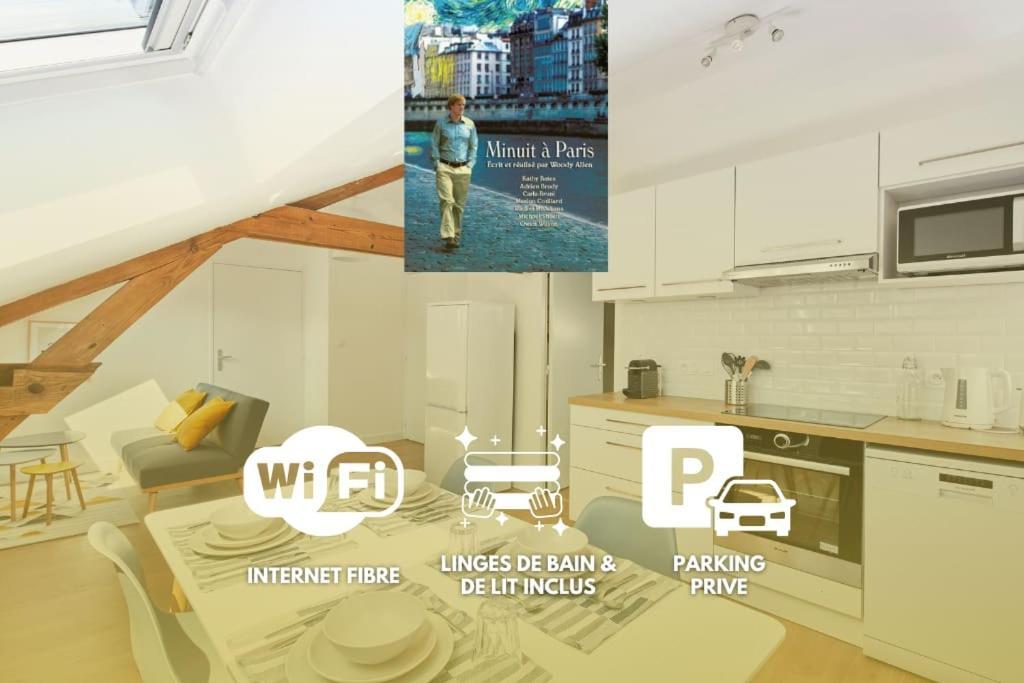 シャトーブリアンMinuit A Paris - Wifi Fibre/Linge/Parkingアパートメント エクステリア 写真